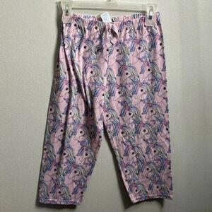 The Children’s Place Girls unicorn Pajama Pants Bottoms Pink Size‎ L (10/12).